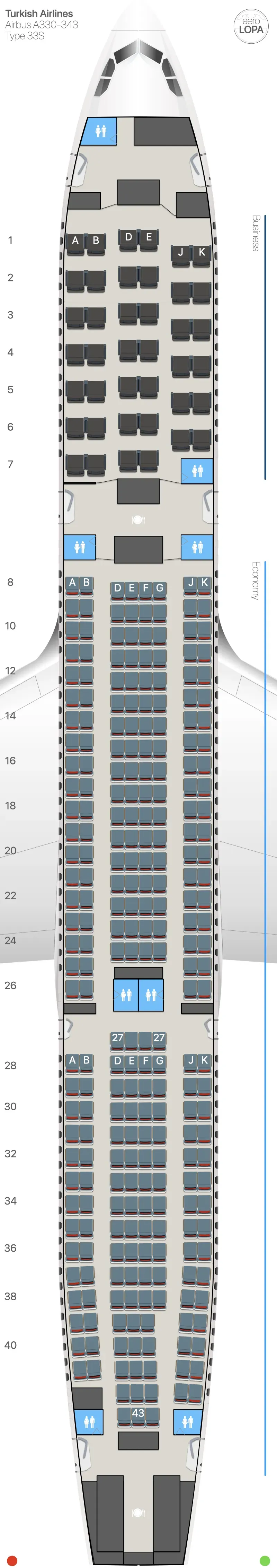 tk-33s seat map