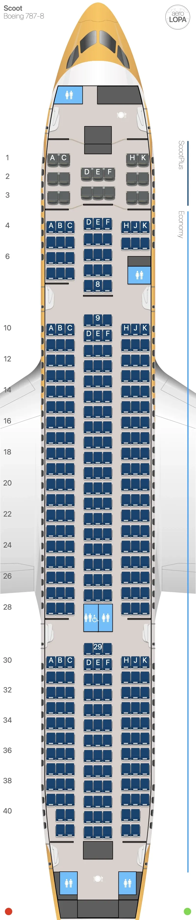 tr-788-2 seat map