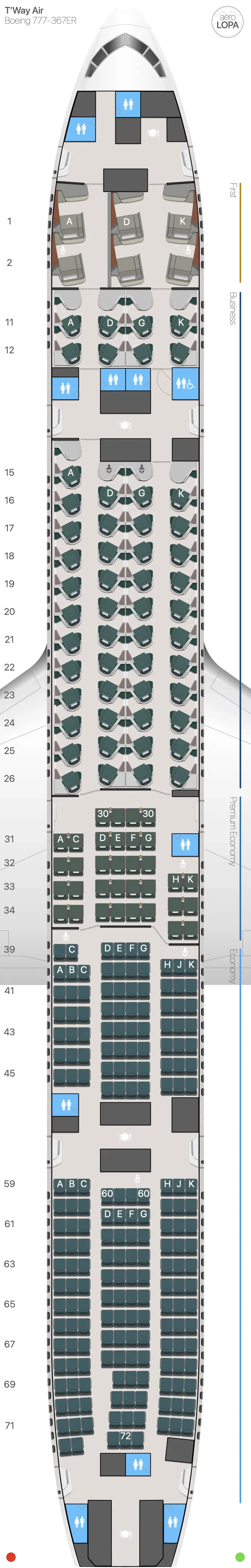 tw-77w-1 seat map
