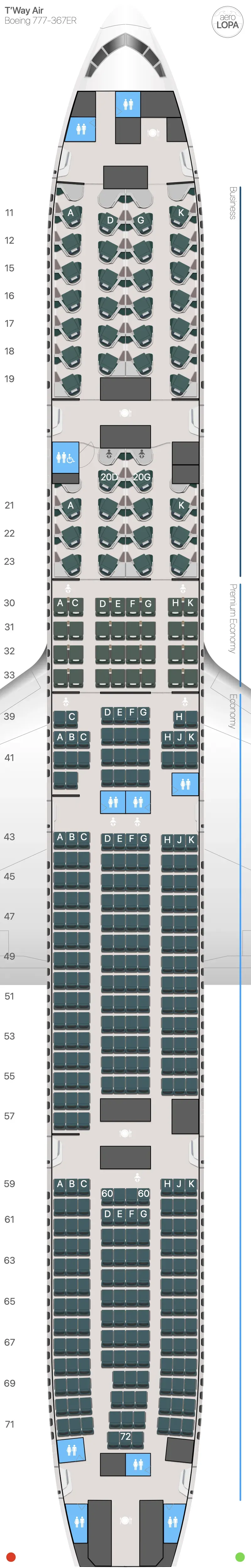 tw-77w-2 seat map