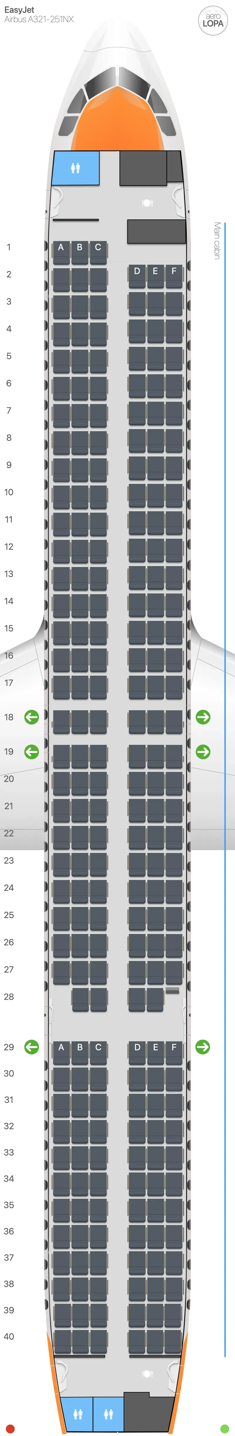 u2-32q seat map