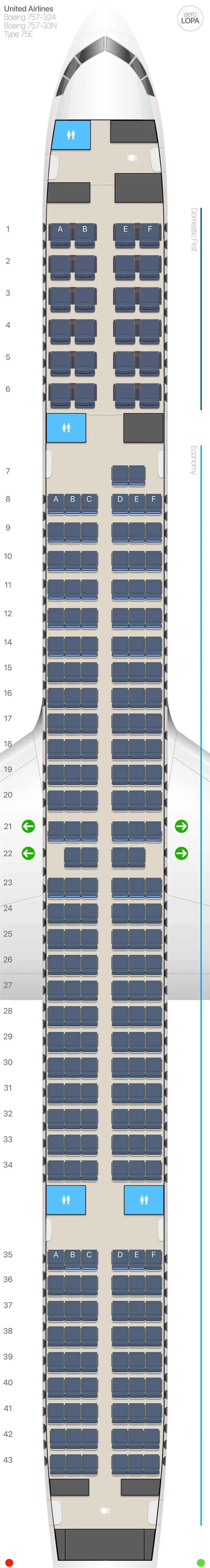 ua-75e seat map