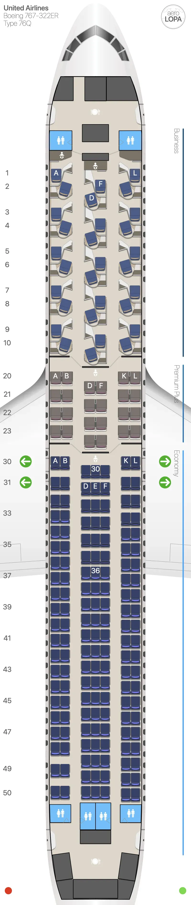 ua-76q seat map