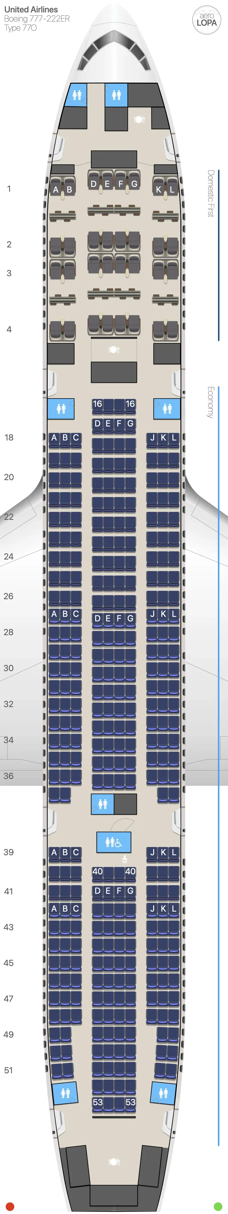 ua-77o seat map
