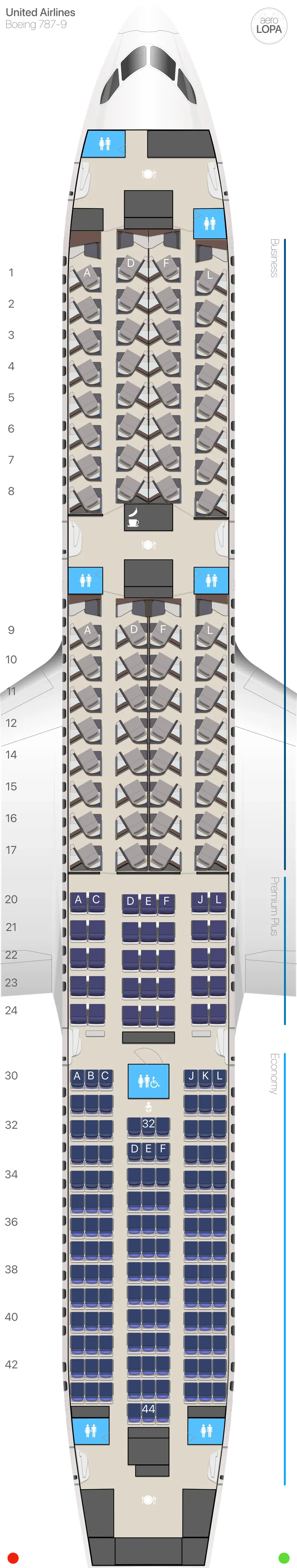 ua-78l seat map