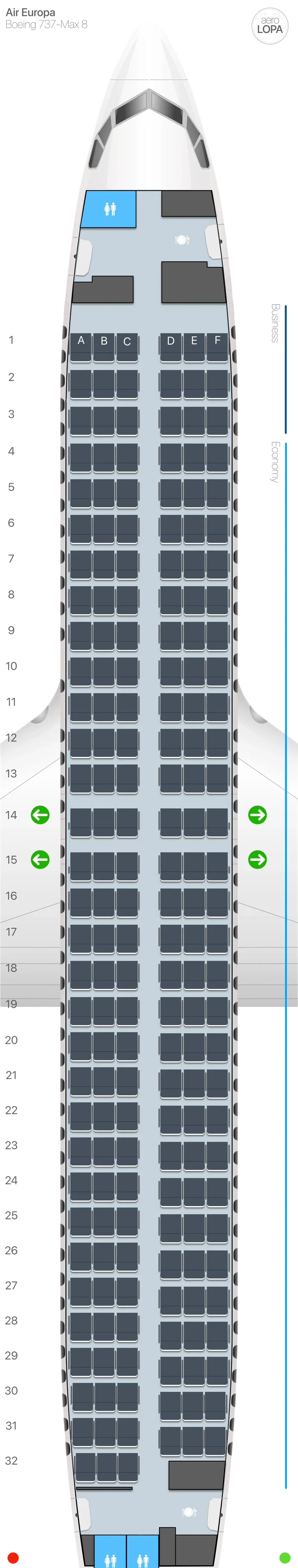 ux-7m8 seat map