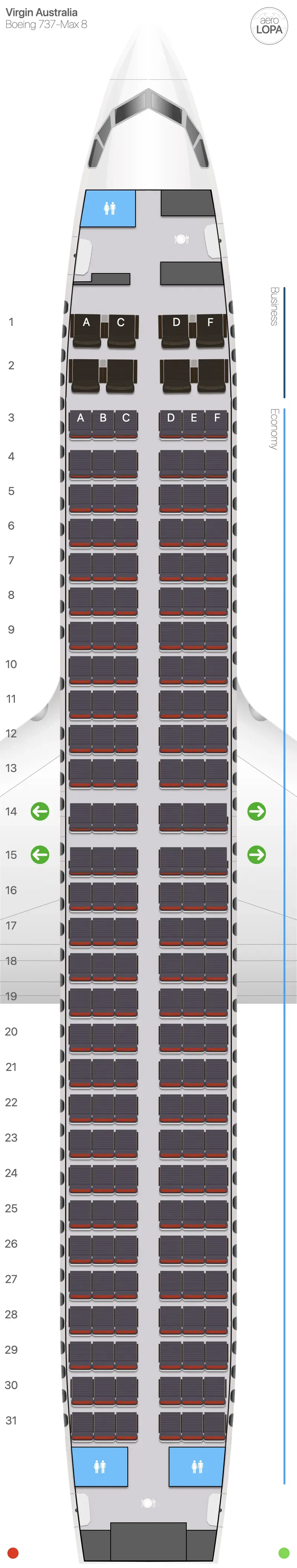 va-7m8 seat map