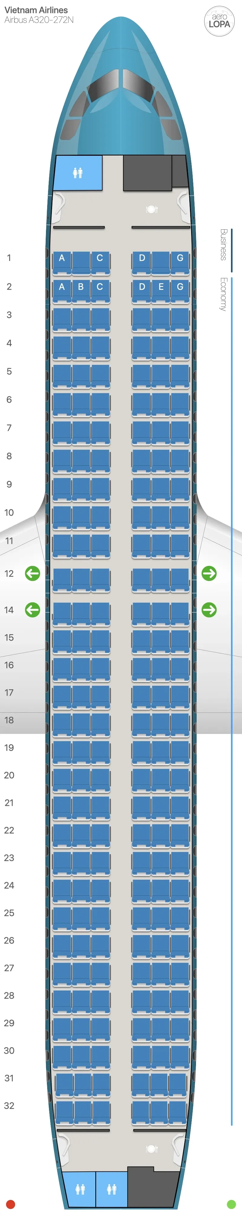 vn-32n seat map