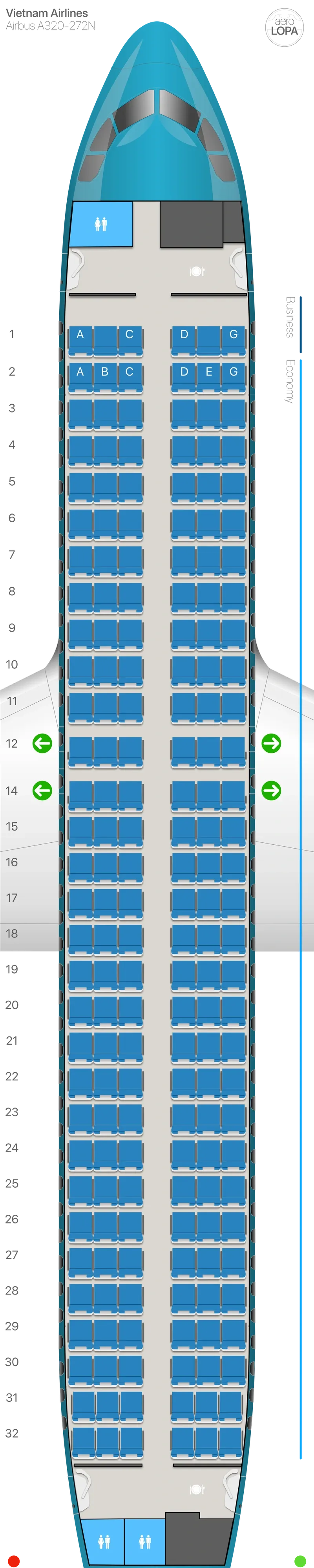 vn-32n seat map