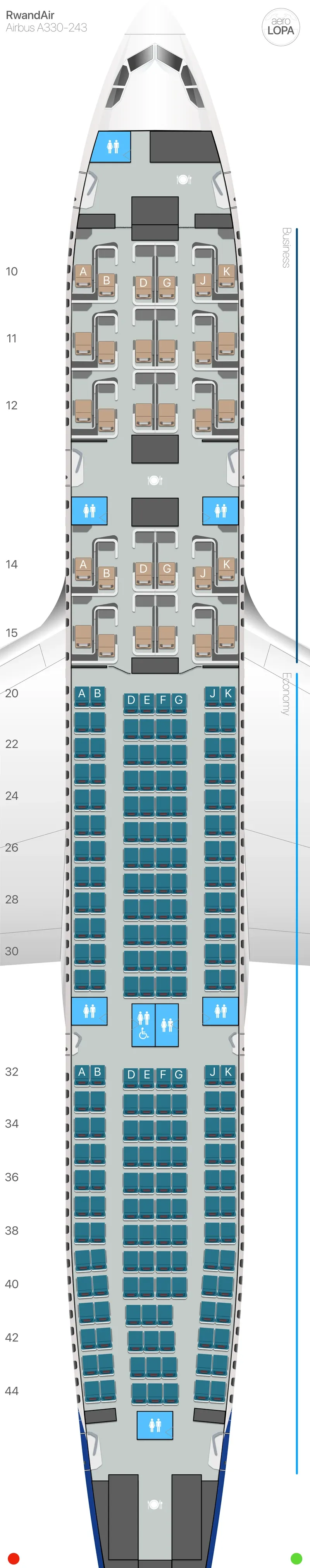 wb-332-2 seat map