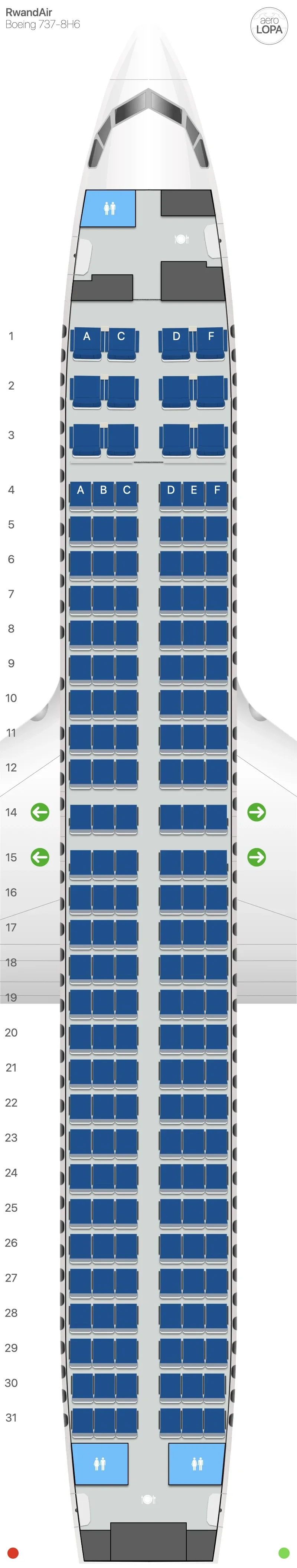 wb-738-2 seat map