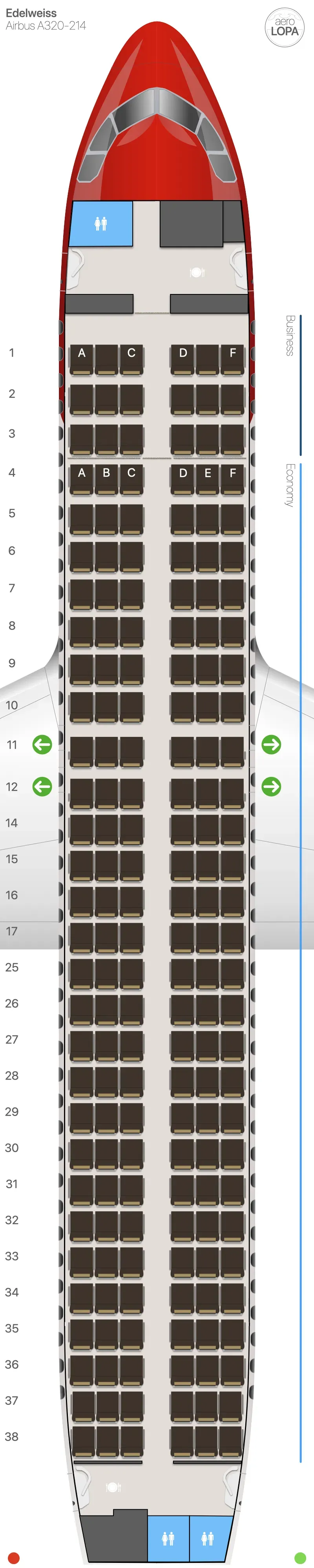wk-320-2 seat map