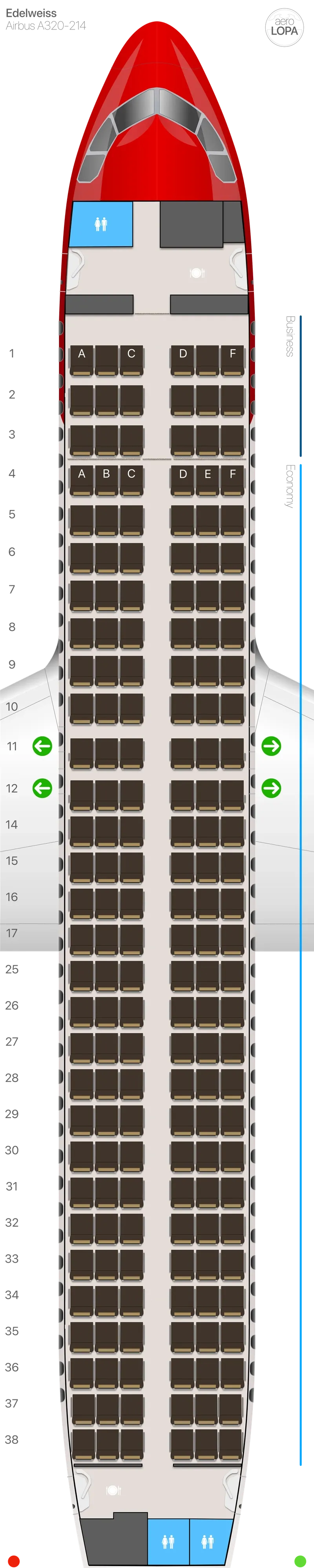 wk-320-2 seat map