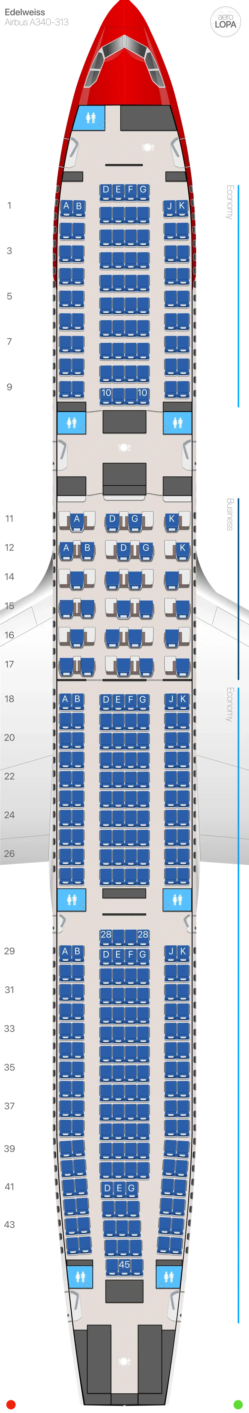 wk-343-1 seat map