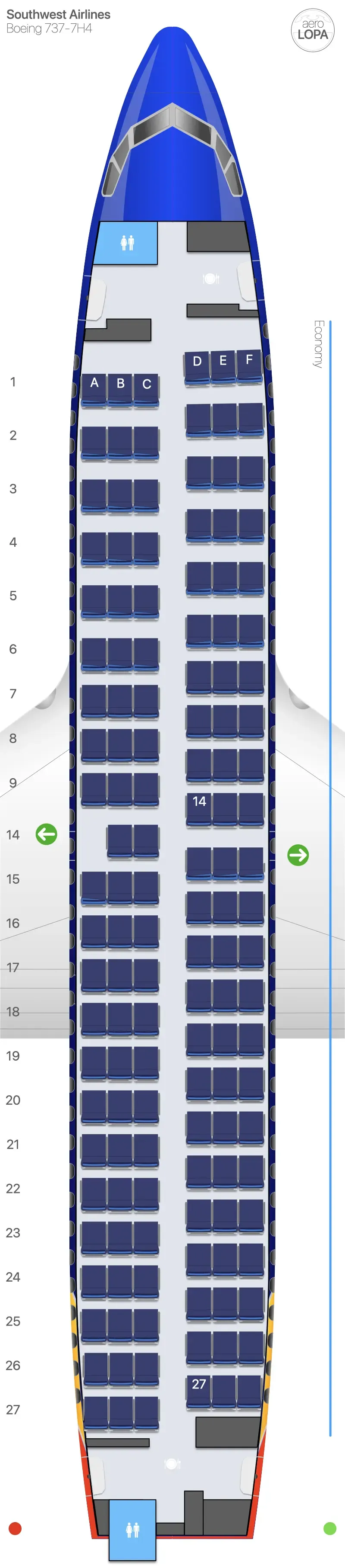 wn-73g seat map