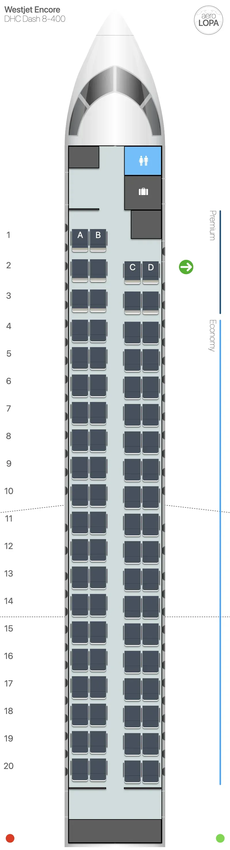 wr-dh4 seat map