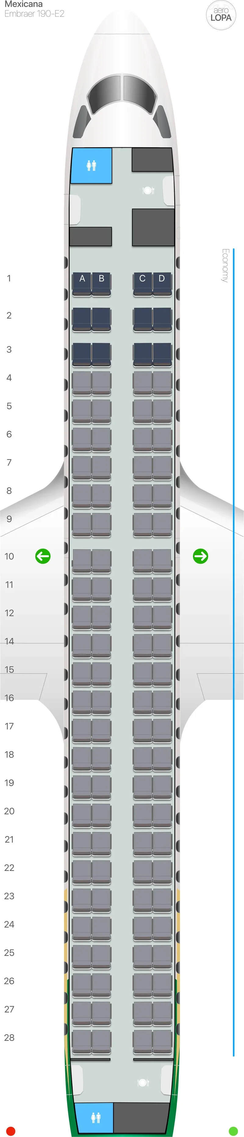 xn-290 seat map