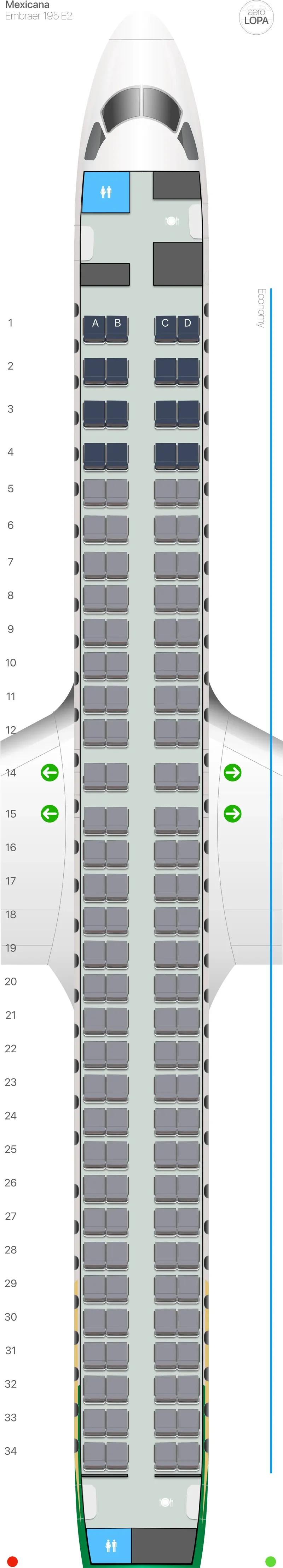 xn-295 seat map