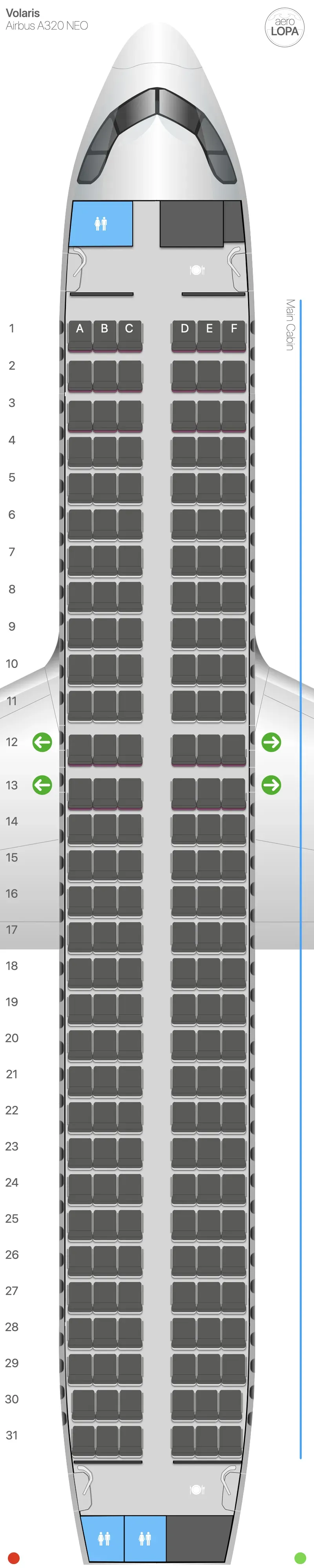 y4-32n-1 seat map