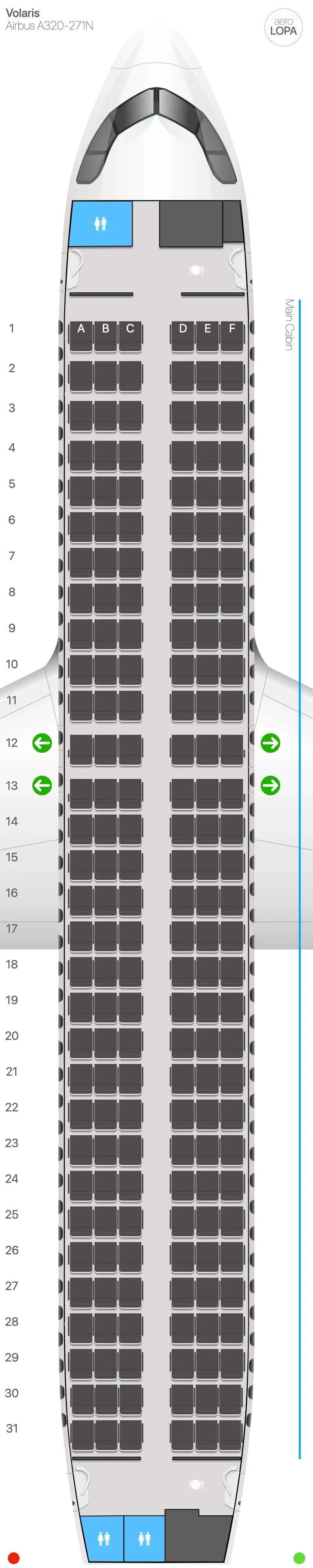 y4-32n-1 seat map