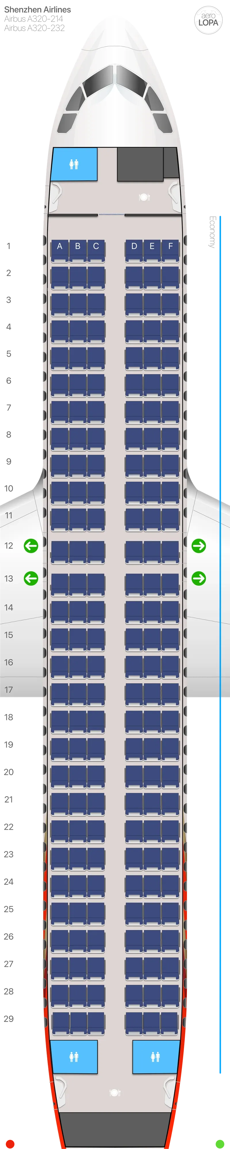 zh-320-3 seat map