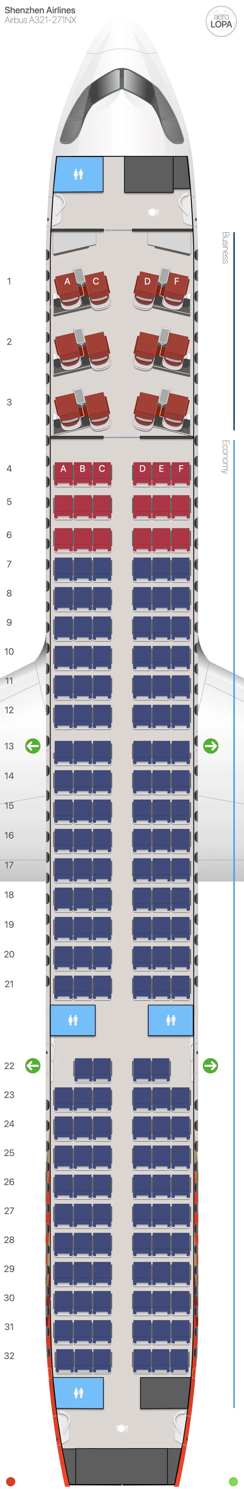 zh-32q seat map