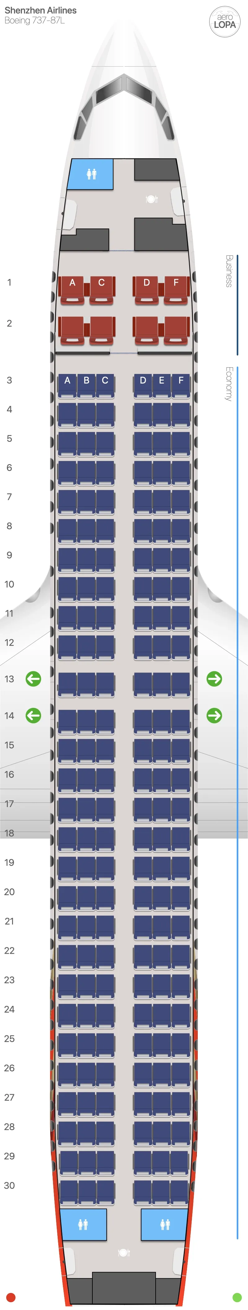 zh-738-3 seat map