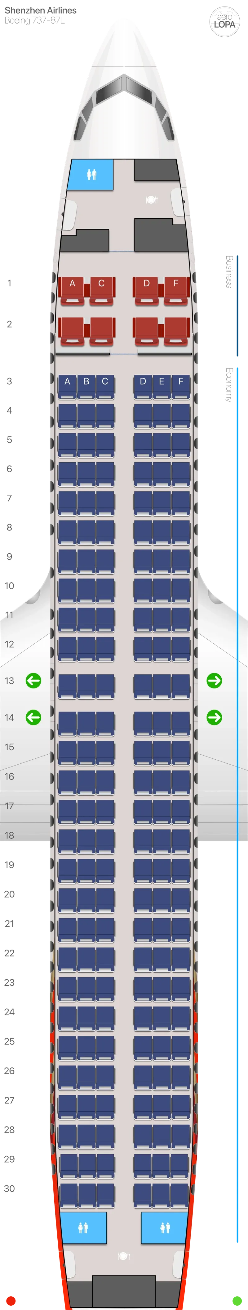 zh-738-3 seat map
